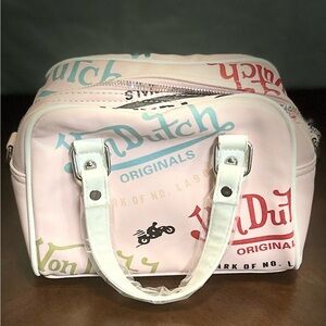 Von Dutch Multicolor Logo Mini Bag